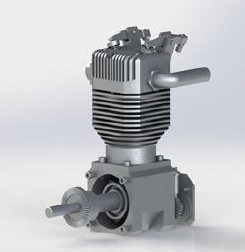 Hybrid Scooter Engine